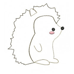 Stickdatei - Igelchen Appli